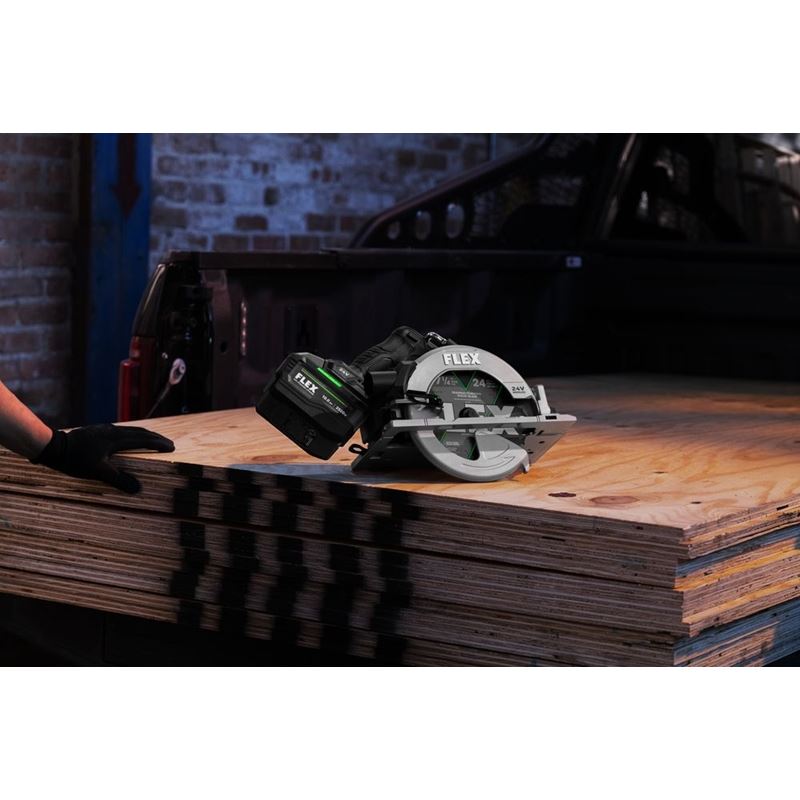 FLEX FX2141-1J 24V 7-1/4 in Circular Saw Stacked-Lithium Kit