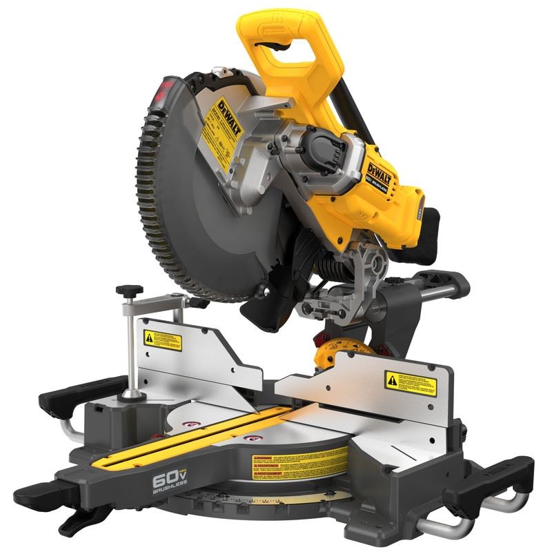 DEWALT DCS781B  60V MAX Brushless 12in. Double Bevel Sliding Miter Saw