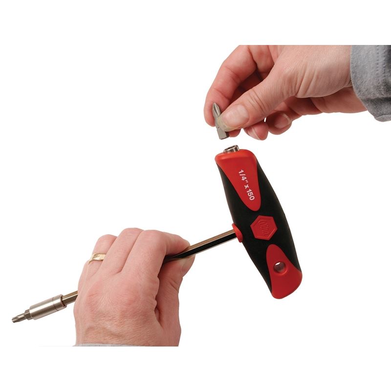 Wiha T-Handle Dual Drive Bit Holders