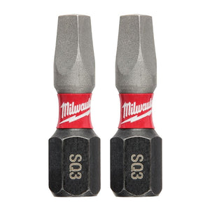 48-32-4423 SHOCKWAVE Impact Square Recess #3 Insert Bits