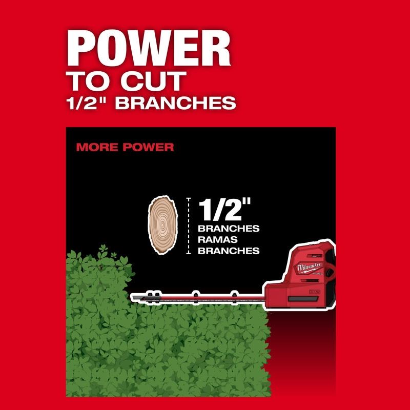 Milwaukee 2533-21 M12 FUEL 8in Hedge Trimmer