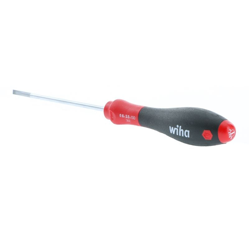 Wiha SoftFinish Slotted Driver 3.5 x 100mm