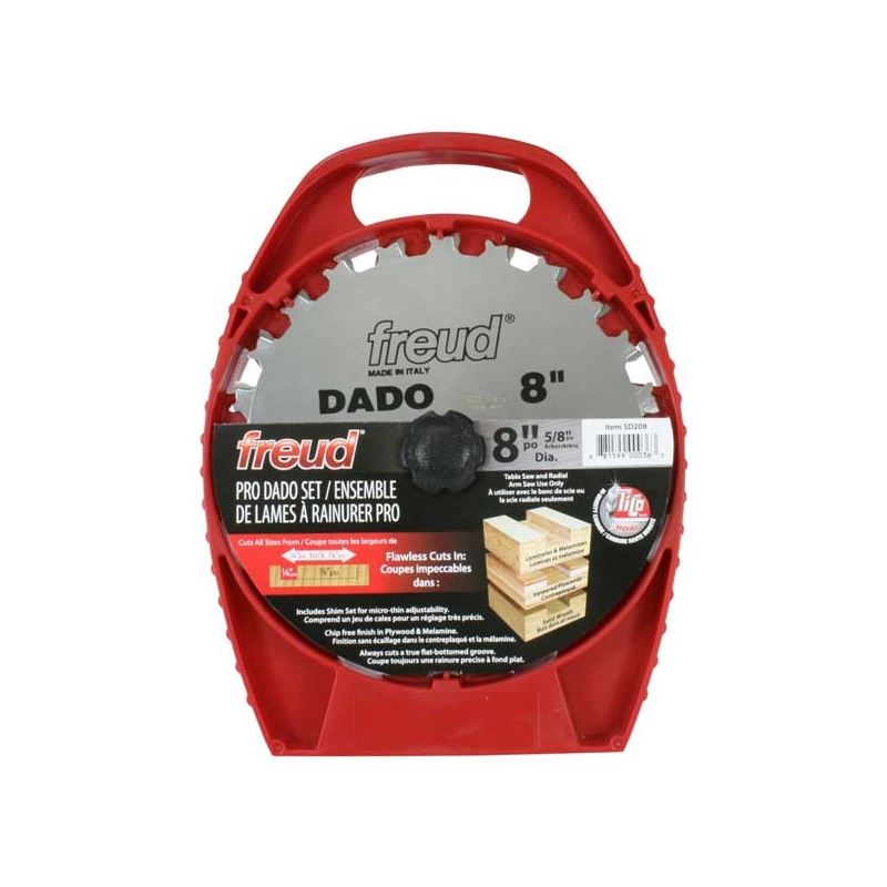 Freud | SD208 8" Professional Dado Set