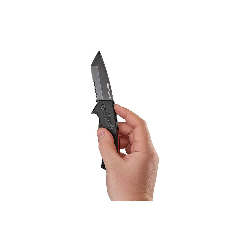 Milwaukee 48-22-1998 3 HARDLINE Serrated Blade Pocket Knife