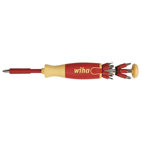 Wiha Insulated Ultra Driver 12-in-1 Insert Bit Holder PoziDri