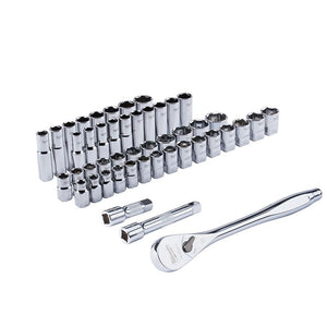 48-22-9010 47 pc. 1/2 in. Socket Wrench Set (SAE  Metric)