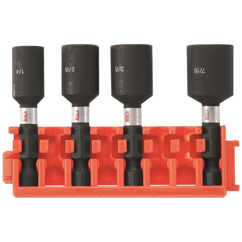 Bosch | CCSNSV17804 4 pc. 1-7/8 In. Nutsetters with Clip for Custom Case System