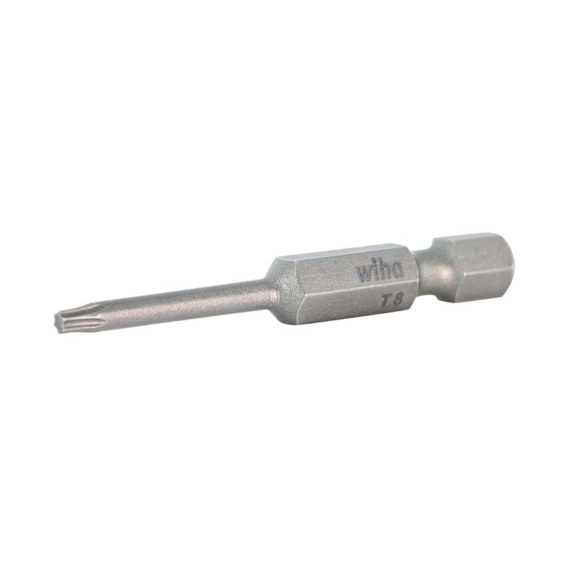 Wiha Torx Power Bit T8 x 50mm Pack of 10 Bits