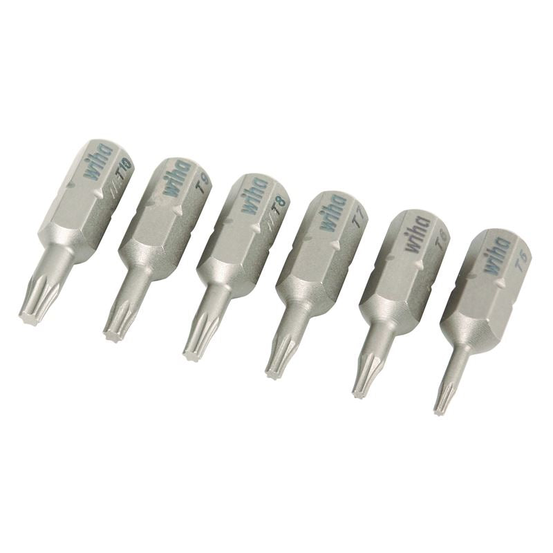 Wiha Torx Insert Bit T5 - T10 6 Pack