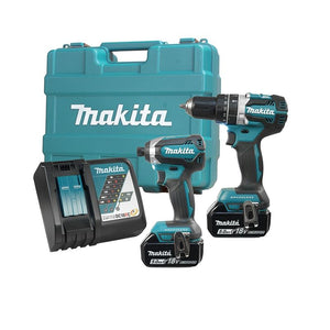 Makita DLX2180T 18V (5.0 Ah) LXT 2 Tool Combo Kit