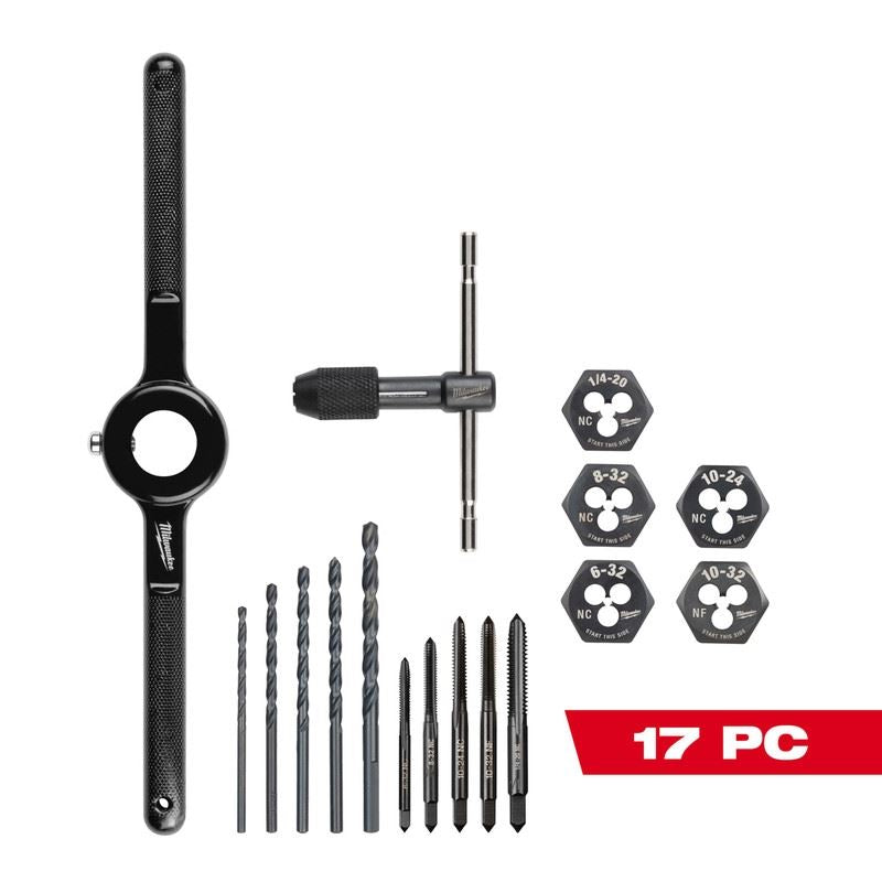 Milwaukee 49-22-5600 17PC SAE Tap and Die Set