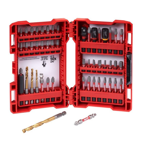 Milwaukee 48-32-4024 SHOCKWAVE Impact Duty Driver Steel Bit Set (50-Piece)