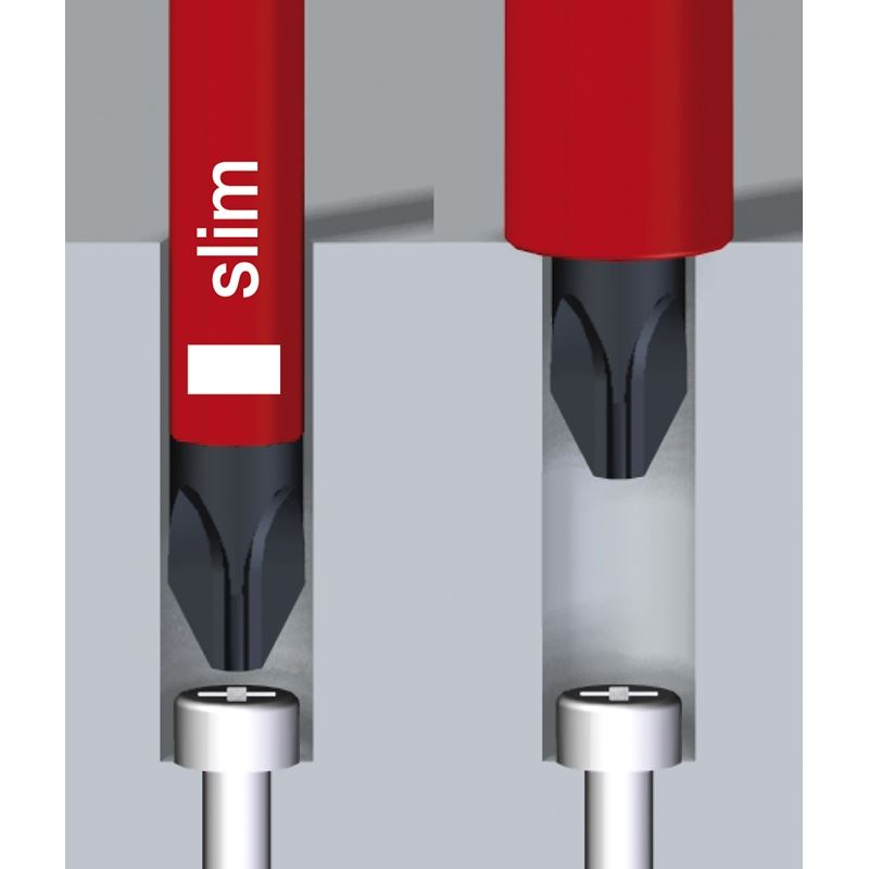 Wiha Insulated SlimLine 8 Piece Blade Set