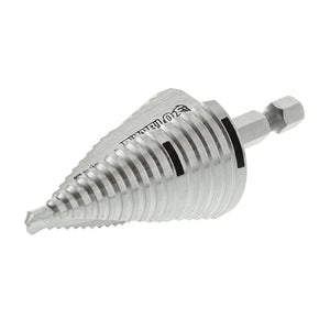 Diablo 7/8 in. â€‘ 1â€‘1/8 in. 17 Step Impact Step Drill Bit
