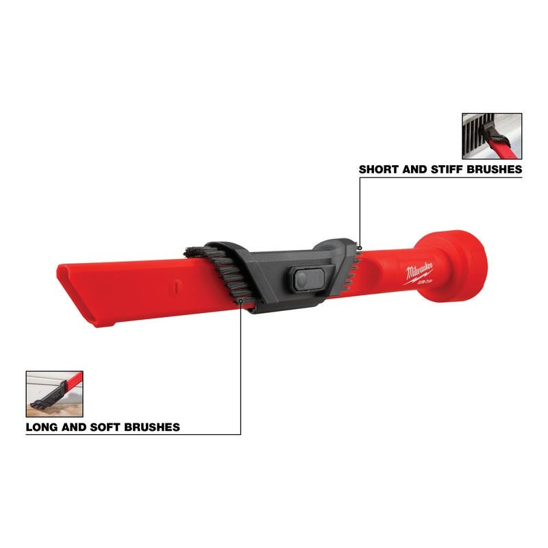 Milwaukee 49-90-2023 AIR-TIP 3-in-1 Crevice and Brush Tool