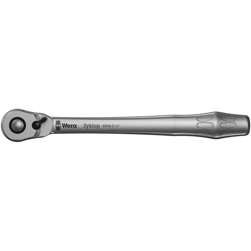 8004 C Zyklop Metal Ratchet with switch lever and 1/2" drive