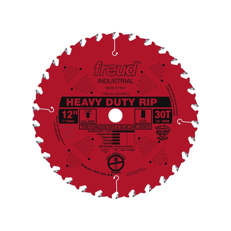 Freud | LM72R012 12" Heavy-Duty Rip Blade