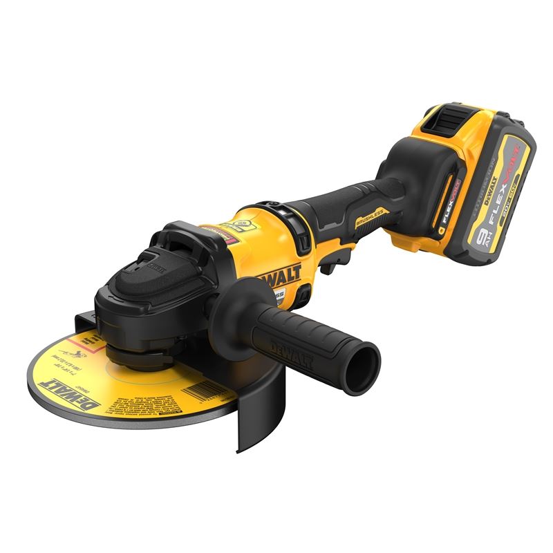 DEWALT DCG440X2 60V MAX 7 IN. BRUSHLESS CORDLESS GRINDER WITH KICKBACK BRAKE KIT