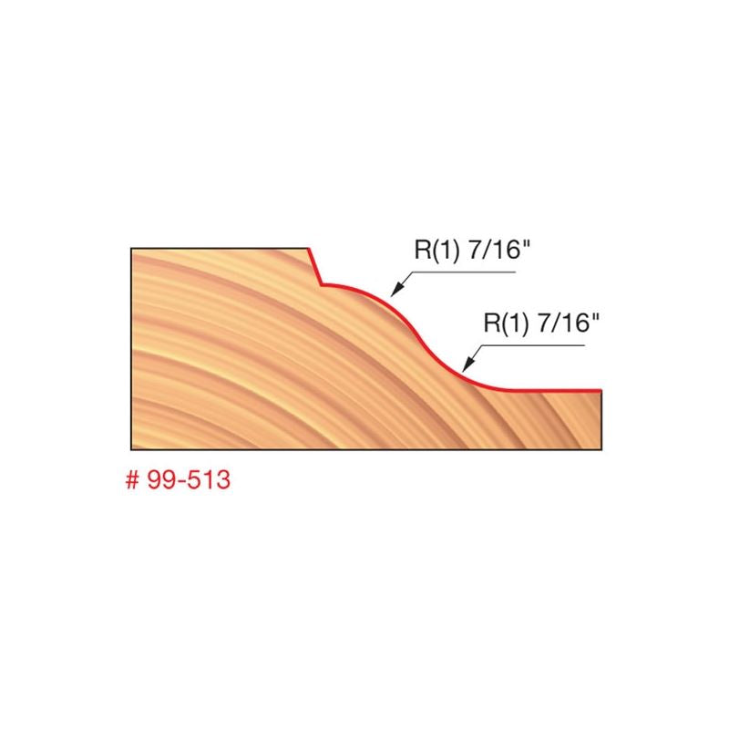Freud | 34-110 1/4 Radius Rounding Over Bit
