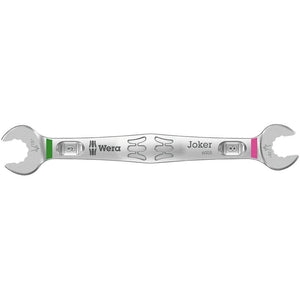 Wera 05020311001 6005 Joker Double Open-Ended Wrenches, 8 X 9 X 122.2 Mm