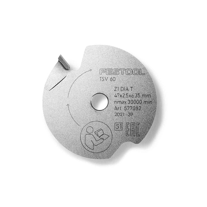FESTOOL 577082 Scoring Saw Blade DIA 47x2,5x6,35 T1