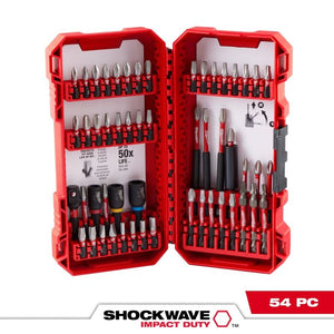 Milwaukee 48-32-4010 SHOCKWAVE Impact Duty Driver Bit Set- 54PC