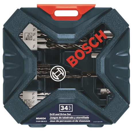 Bosch | MS4034 34pc Drilling and Driving Mixed Set
