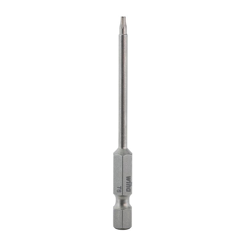 Wiha Torx Power Bit T6 x 70mm (2.75in) Pack of 10 Bits