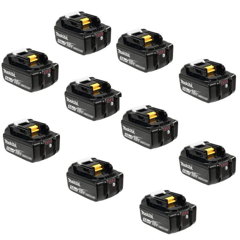 Makita 197198-3 18V 5ah Battery - 10 Pack