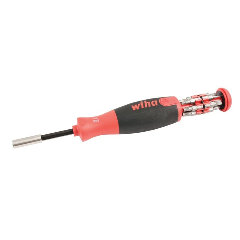 Wiha Ultra Driver 12-in-1 Slotted Phillips Torx Insert Bit Holder