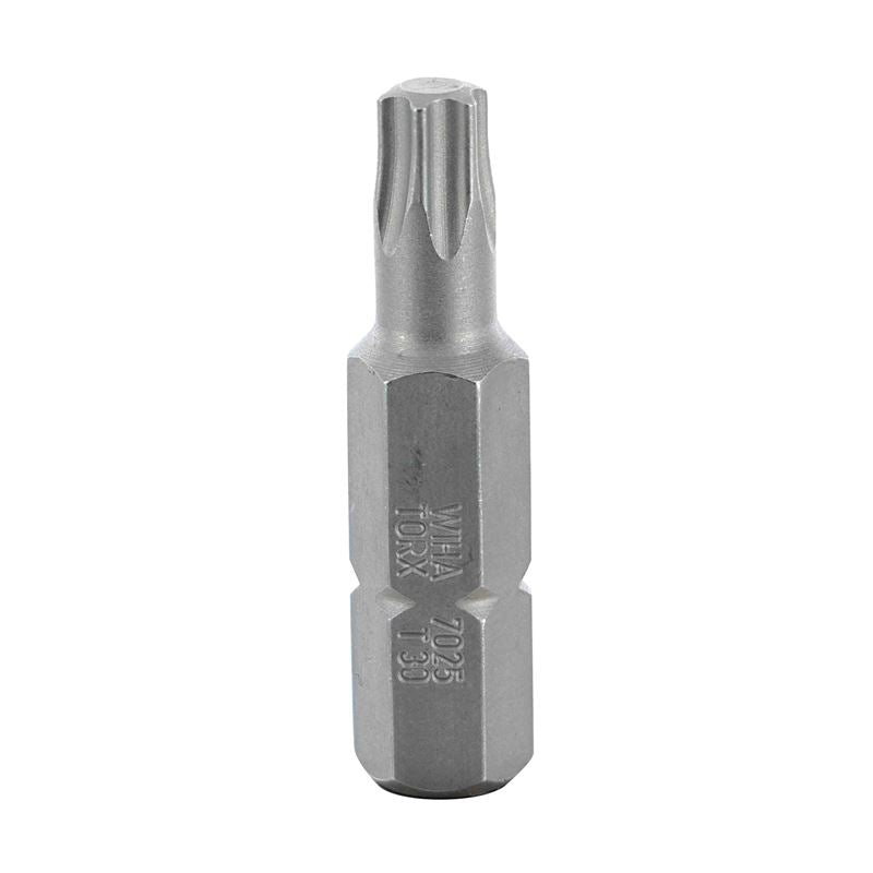 Wiha Torx Insert Bit 5/16 Drive T30 x 35mm Pack of 10 Bits