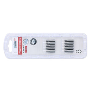 Wiha Terminator Impact Insert Bit Pozi #3 Pack of 2 Bits