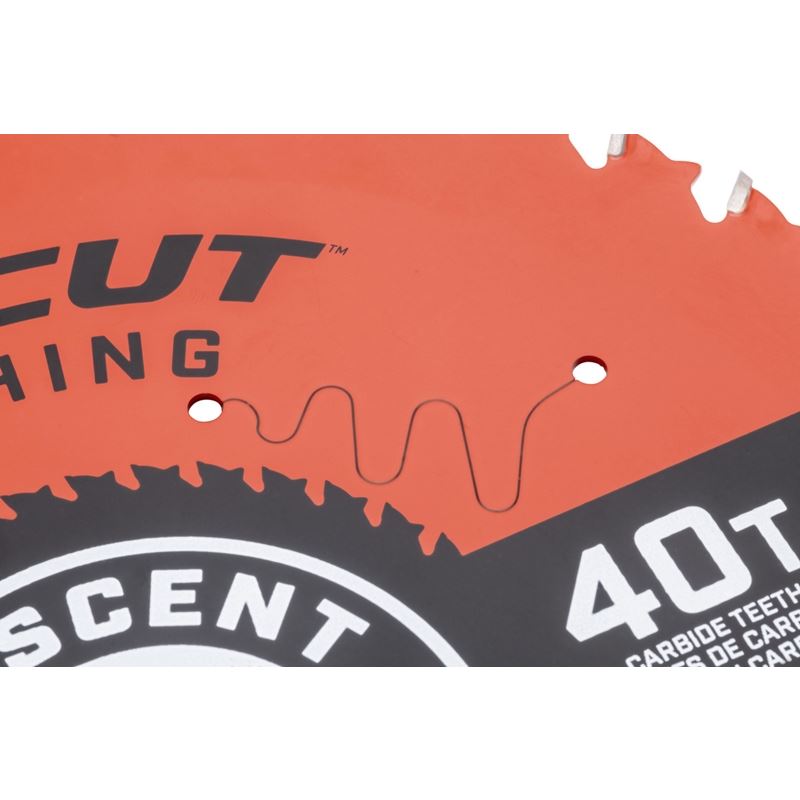 CRESCENT CSBFN-740-10 7-1/4in x 40-Tooth FineCut Finishing Circular Saw Blade