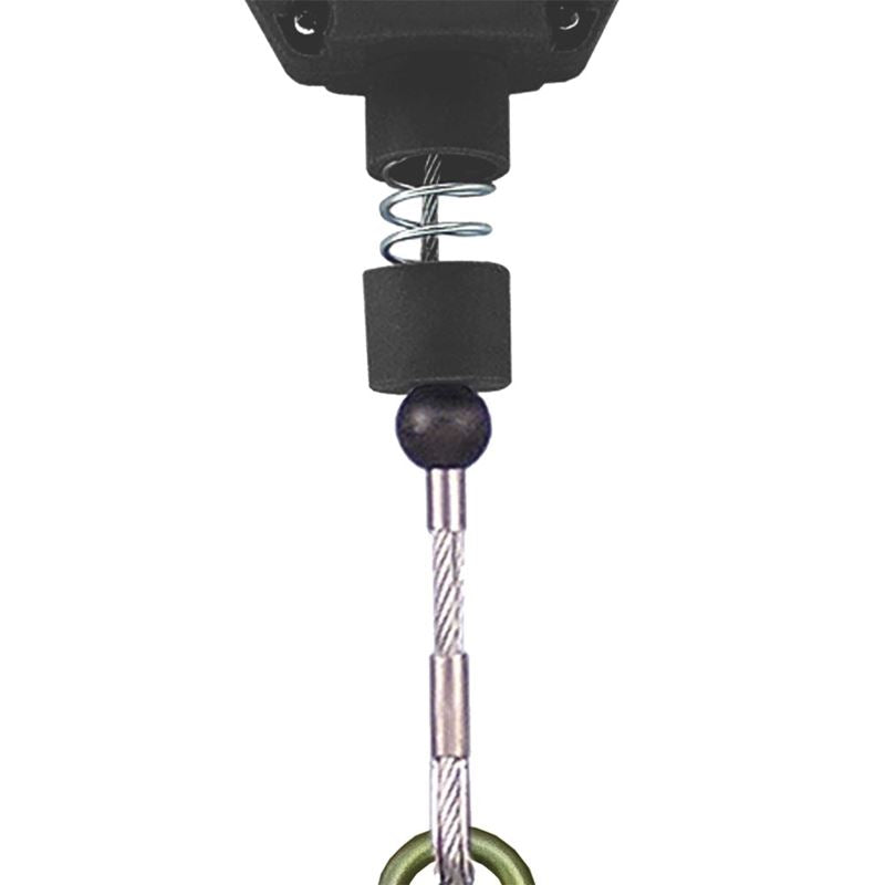 Peakworks V845533020LE 20ft Leading Edge SRL w 3/16in Galv. Stl Cable - Al. Hsing - Type 2 - Snap Hook