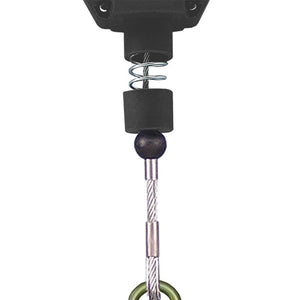 Peakworks V845533020LE 20ft Leading Edge SRL w 3/16in Galv. Stl Cable - Al. Hsing - Type 2 - Snap Hook