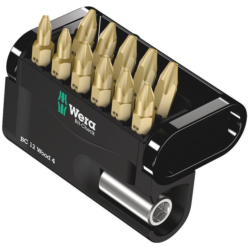 WERA Bit-Check 12 Wood 4
