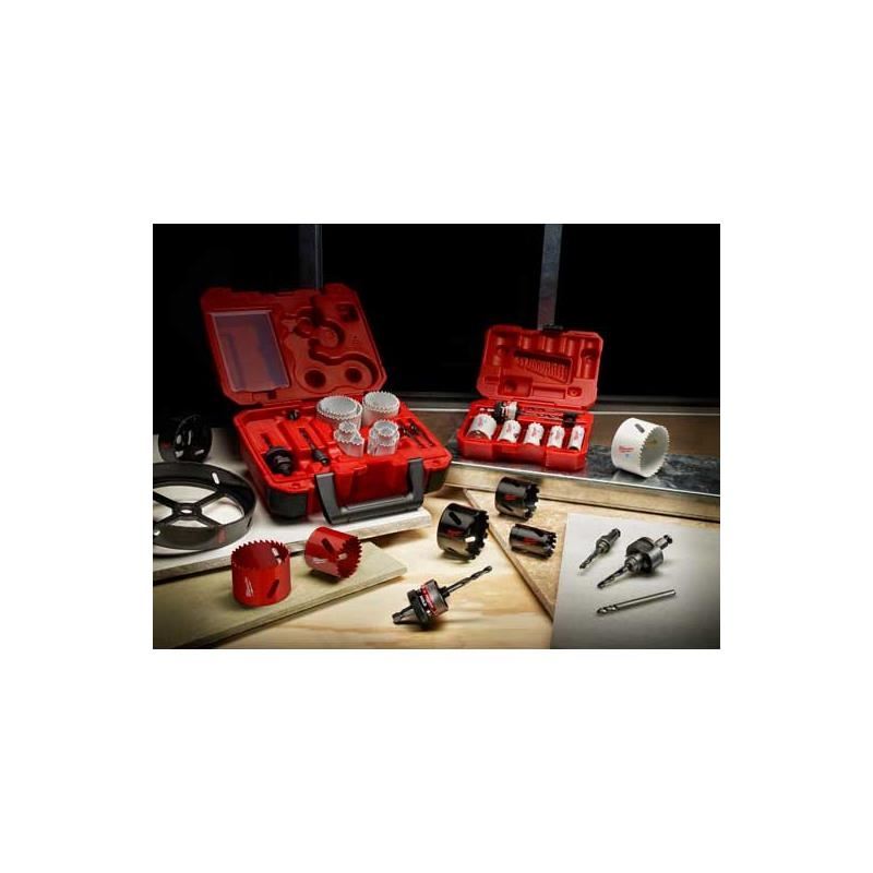 Milwaukee 49-22-4095 10-pc Electricians Ice Hardened Hole Saw Kit