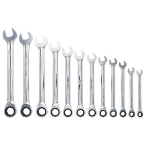 Wiha Combination Metric Ratchet Wrenches 12 Piece Set