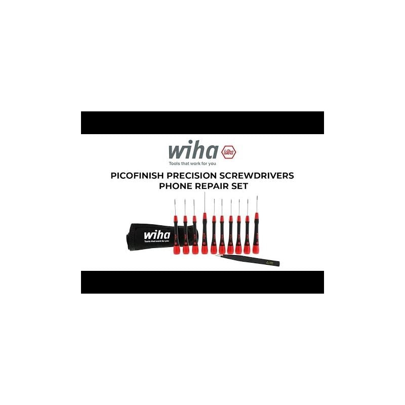 Wiha PicoFinish Precision Screwdrivers Phone Repair Set