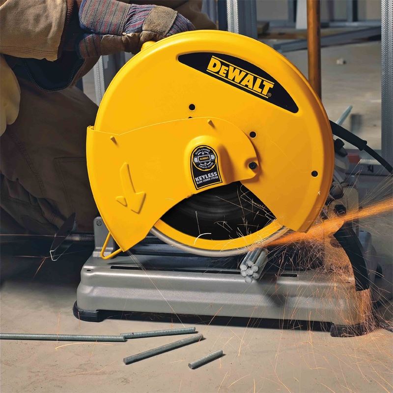 DEWALT  14" x 3/32" x 1" Diamond Edge Chop Saw Wheel