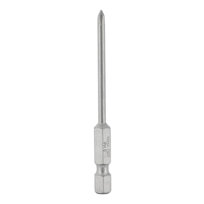 Wiha Phillips Power Bit #0 x 70mm Pack of 10 Bits