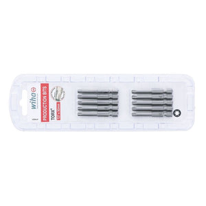 Wiha Torx Power Bit T27 x 50mm Pack of 10 Bits