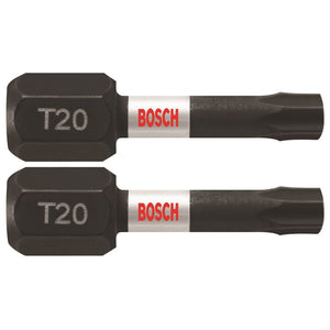 Bosch | ITT20102 2 pc. Impact Tough 1 In. Torx #20 Insert Bits
