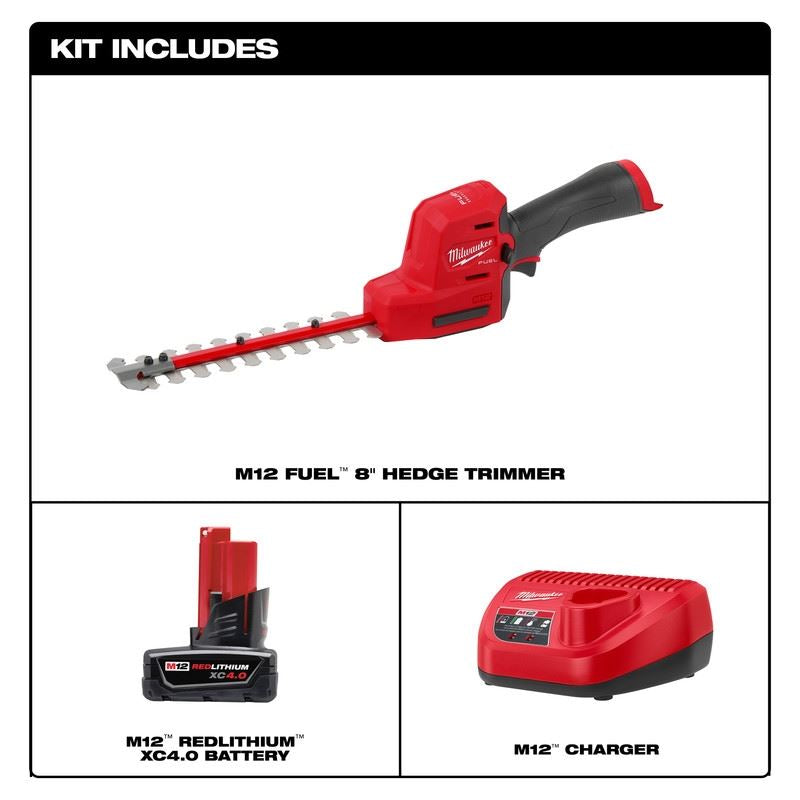 Milwaukee 2533-21 M12 FUEL 8in Hedge Trimmer