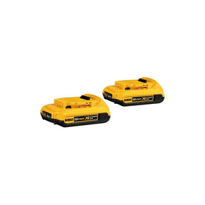 DEWALT | DCB203-2 20V MAX*  Compact XR Lithium Battery - Ion 2 Pack