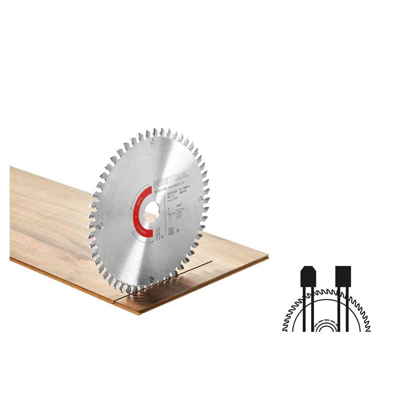 FESTOOL 205773 Saw Blade LAMINATE/HPL HW 168x1,8x20 TF52 L