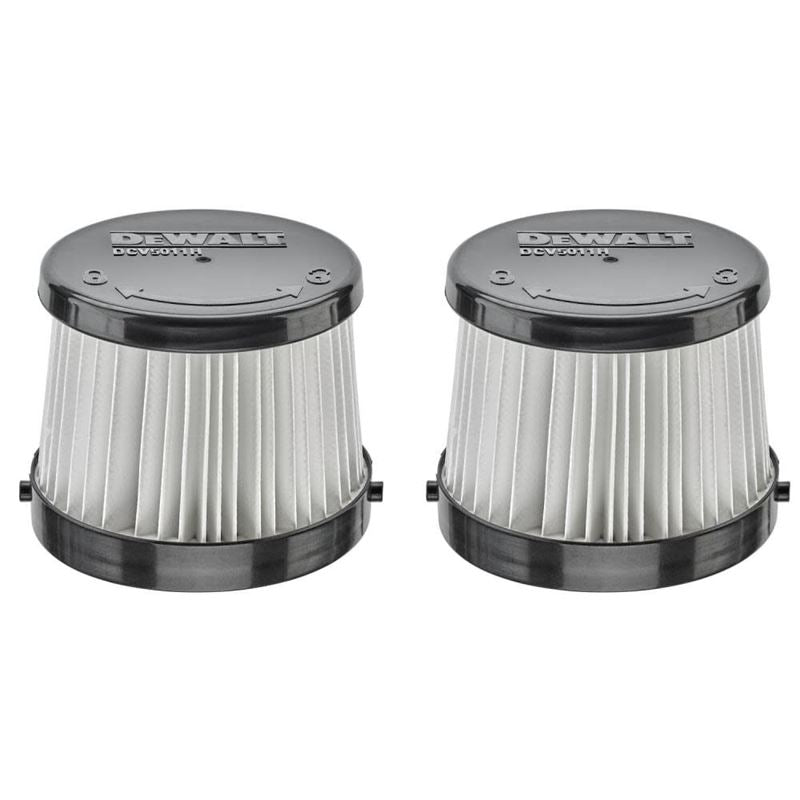 DeWalt DCV5011H HEPA Filter for DCV501HB 20V Hand Vacuum (2 PACK)