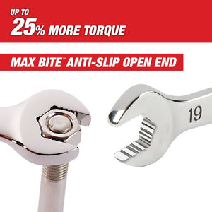 Milwaukee 48-22-9513 15pc Metric Flex Head Ratcheting Combination Wrench