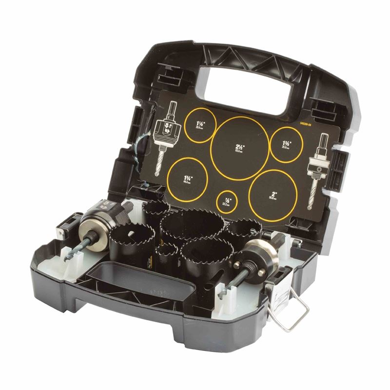 DEWALT DWA1801 9 Pc. Plumber's Hole Saw Set