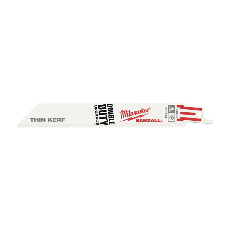 48-01-6092 6 in. 10 TPI Thin Kerf SAWZALL Blades (50 Pk)